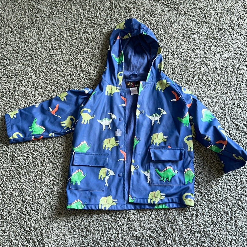 Toddler Foxfire Dinosaur raincoat